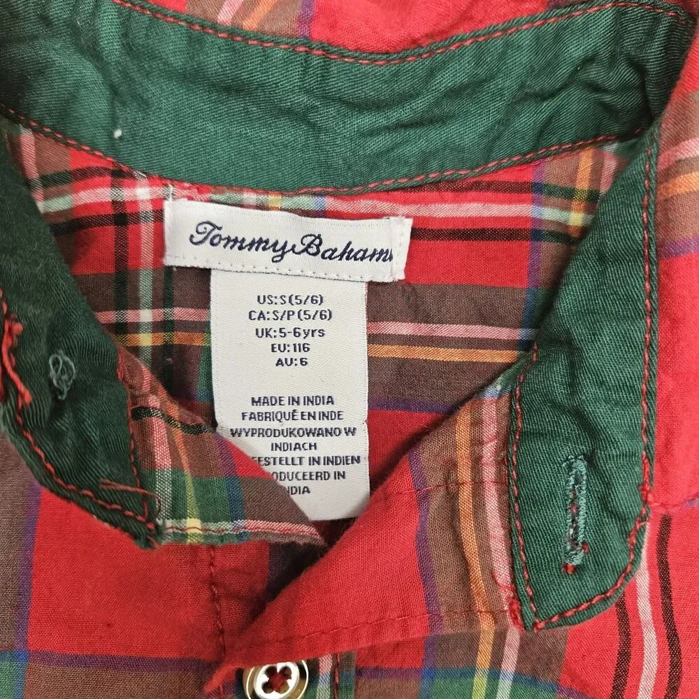Boys Longsleeve Stripe Shirts Size 5/6 Casual Tommy Bahama Zara Carters Holiday
